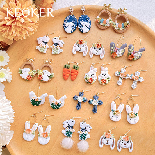 KEOKER Easter Polymer Clay Cutters