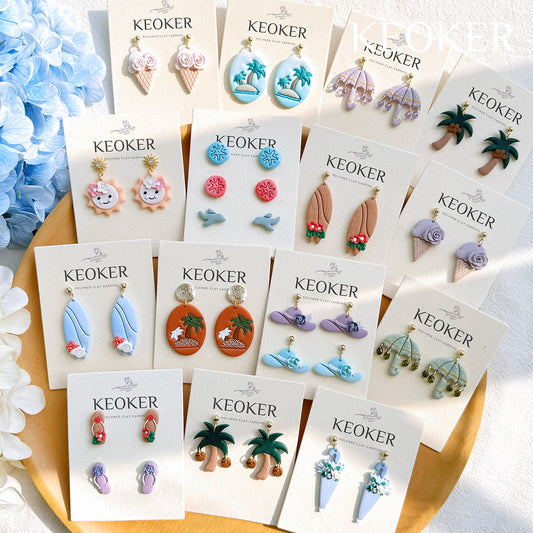 KEOKER Summer Polymer Clay Cutters
