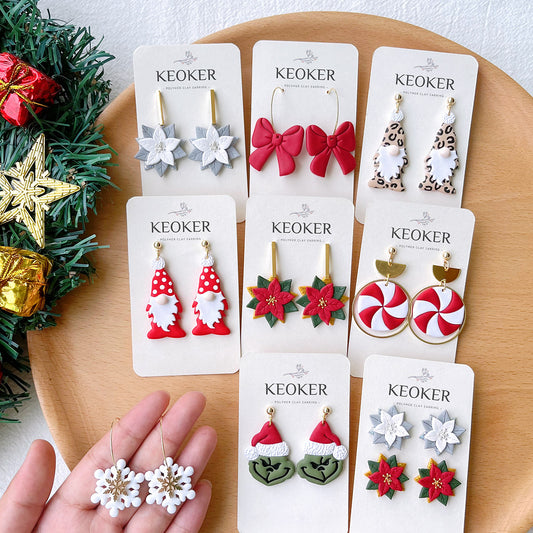KEOKER Christmas Polymer Clay Cutters