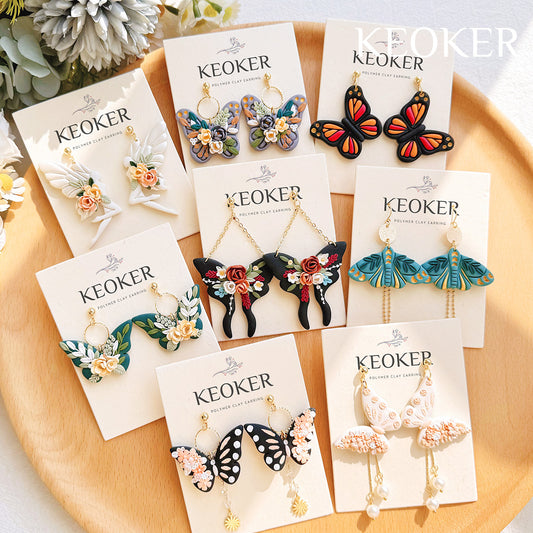 KEOKER Butterfly Polymer Clay Cutters