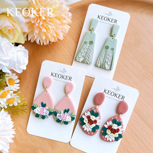 KEOKER Organic Shape Clay Cutters