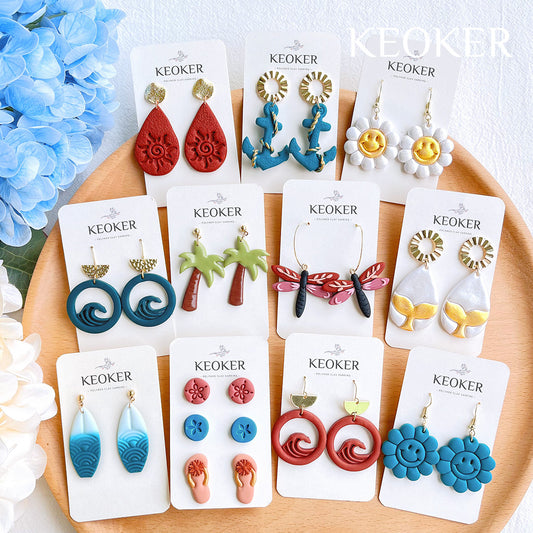 KEOKER Summer Polymer Clay Cutters