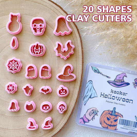 KEOKER Halloween Polymer Clay Cutters