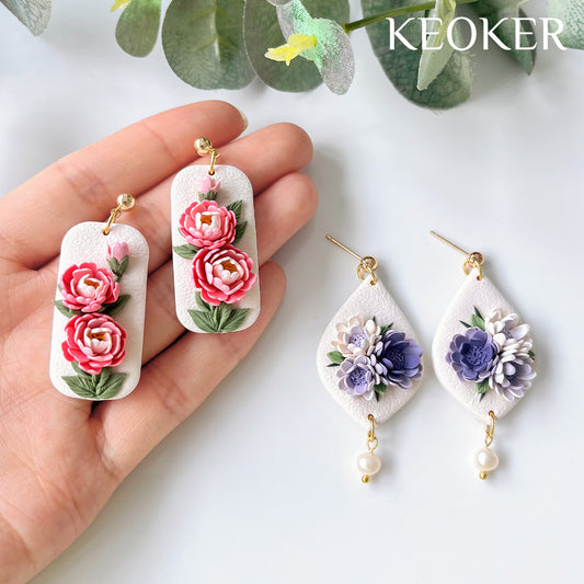 KEOKER Polymer Clay Flower Petal Line Cutter