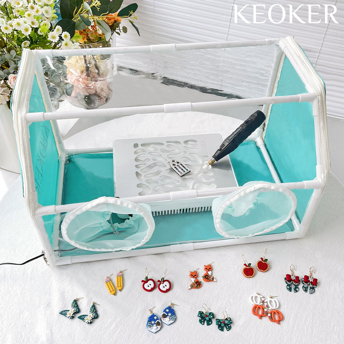 KEOKER Foldable Sanding Box