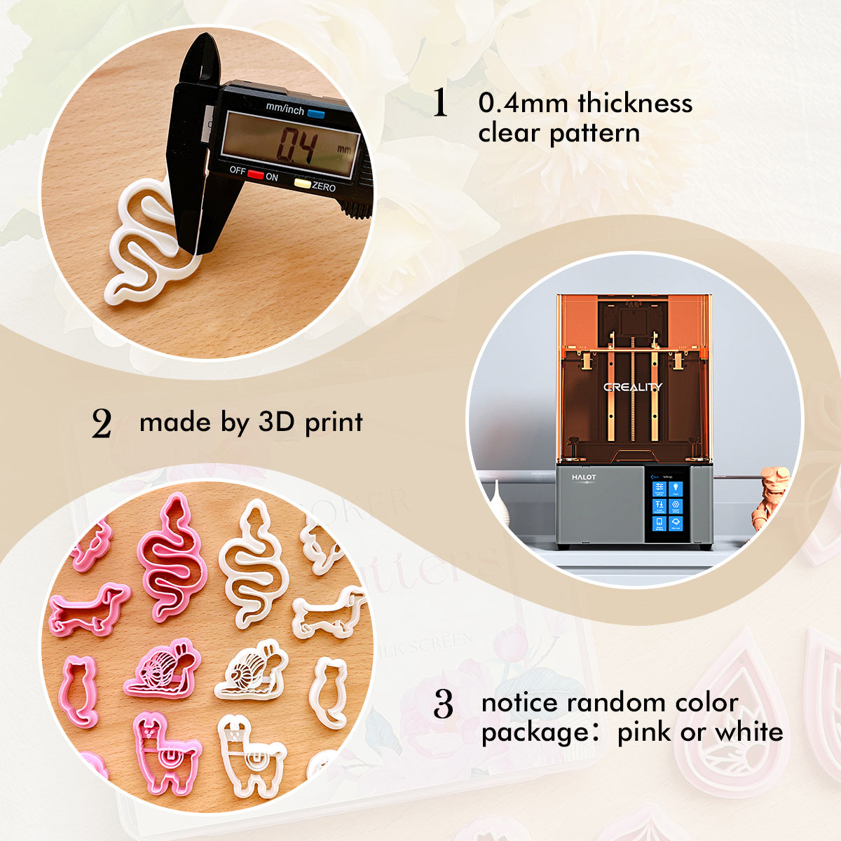 KEOKER Animal Polymer Clay Cutters