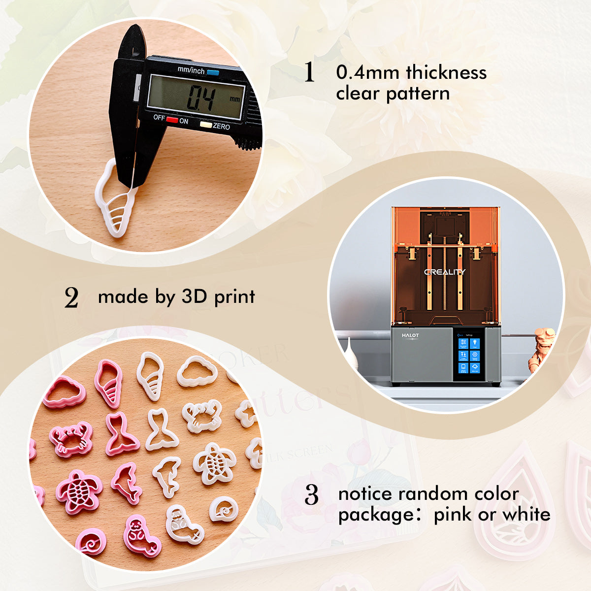 KEOKER Ocean Polymer Clay Cutters