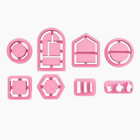 KEOKER Bookshelf Polymer Clay Cutters