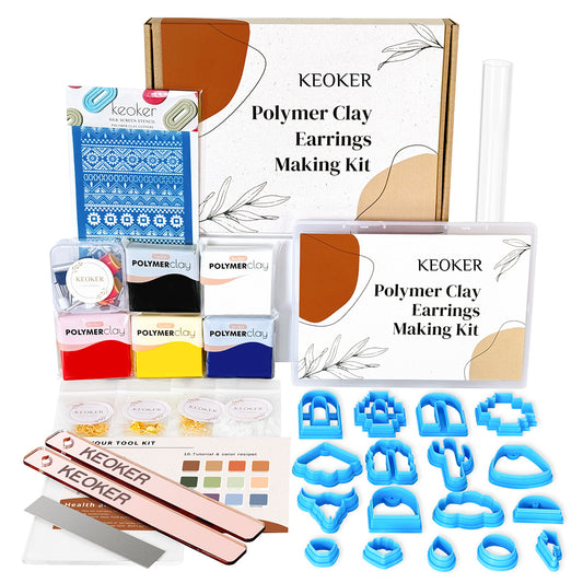 $3/mo - Finance KEOKER Christmas Polymer Clay Cutters, Polymer