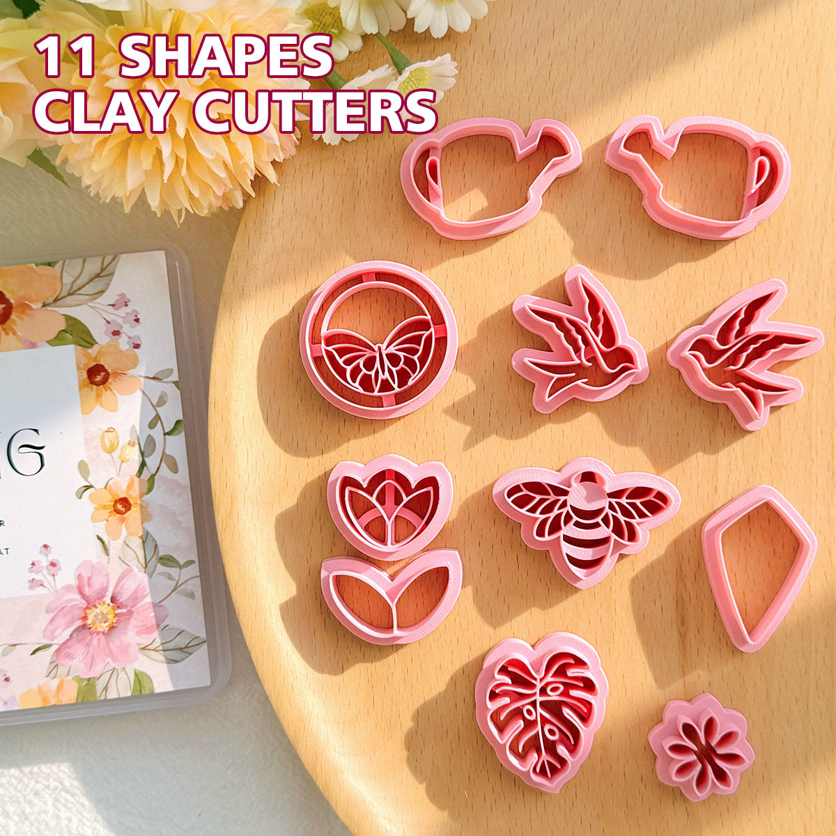 KEOKER Spring Polymer Clay Cutters KEOKER Spring Polymer Clay Cutters