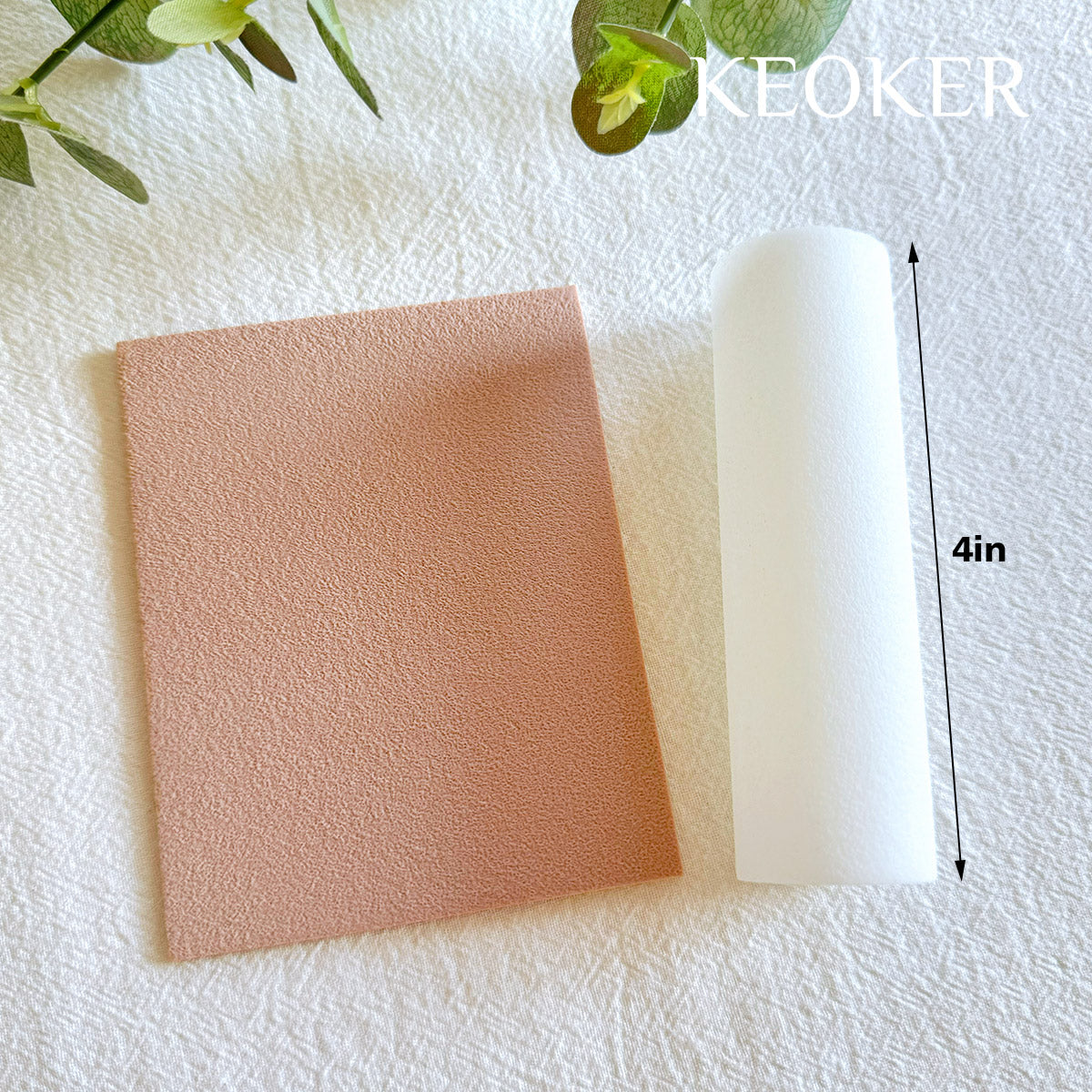 KEOKER Polymer Clay Texture Roller (Sandpaper Texture)