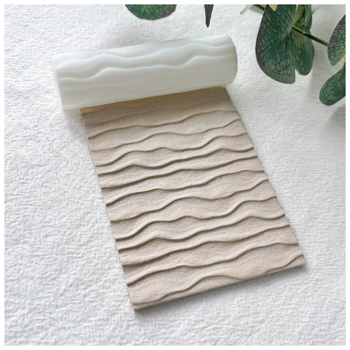 KEOKER Polymer Clay Texture Roller (Ocean Wave)