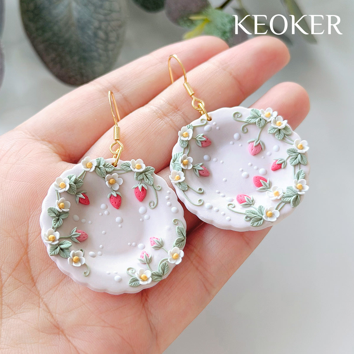 KEOKER Scalloped Edge Plate Clay Cutters and Clay Molds