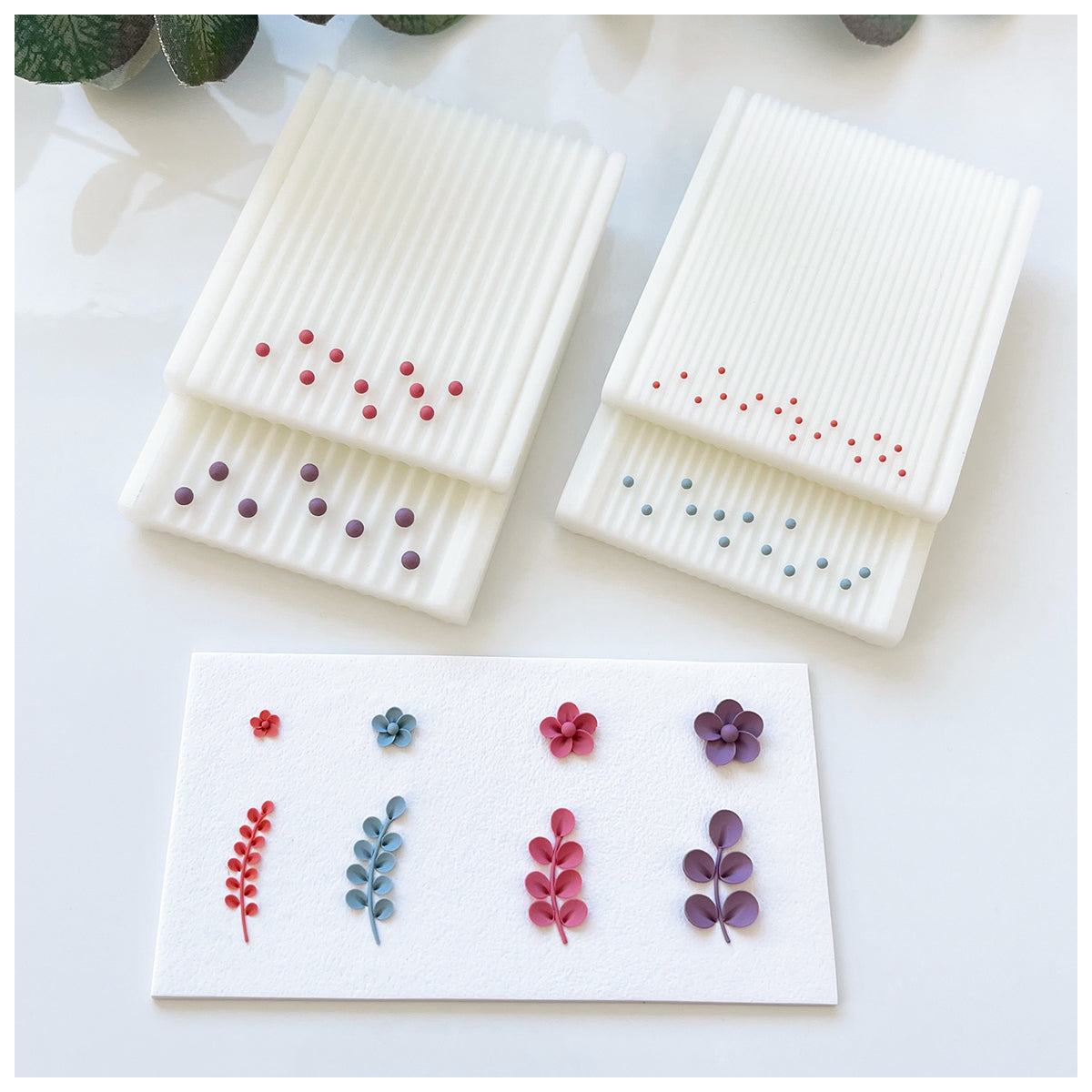 KEOKER 4 Sizes Polymer Clay Bead Roller