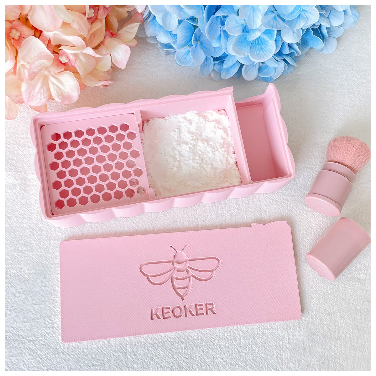 KEOKER Cornstarch Tapper Box for Polymer Clay