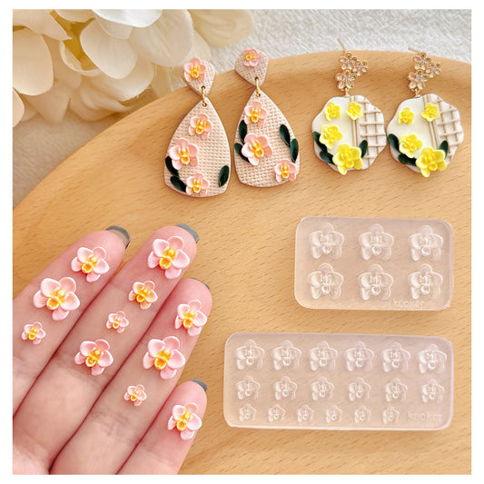 KEOKER Phalaenopsis Orchid Polymer Clay Molds