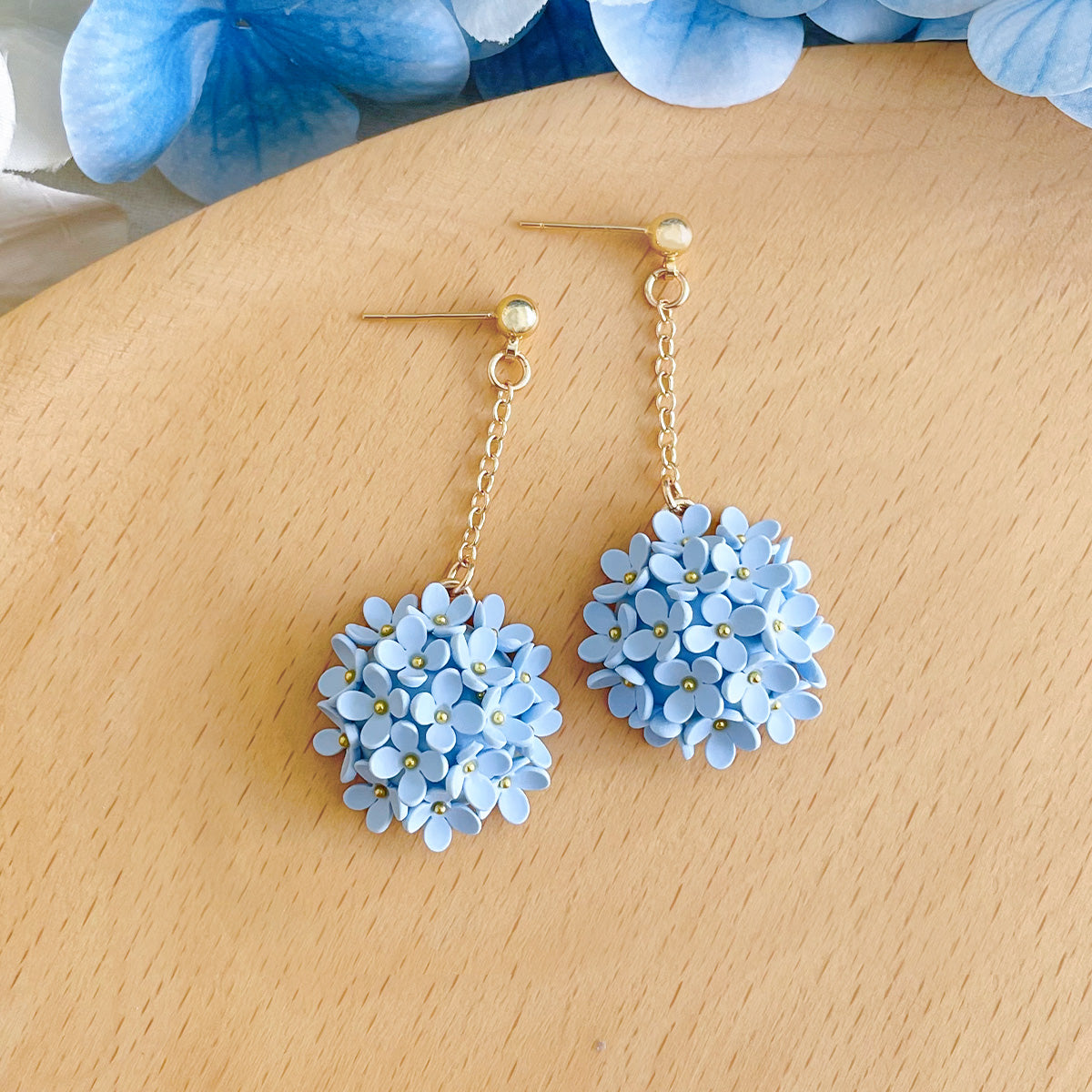 KEOKER Floral Polymer Clay Earrings