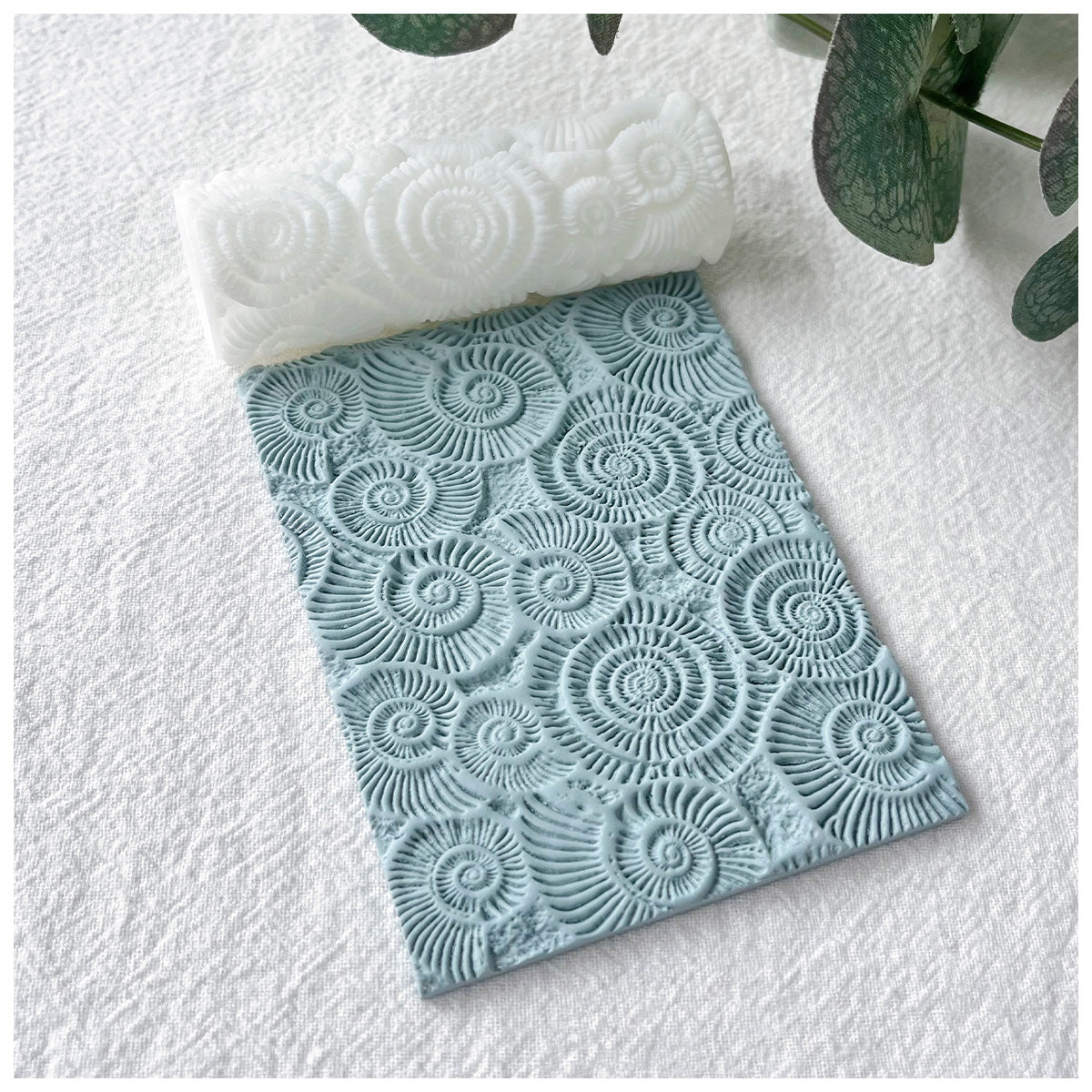 KEOKER Polymer Clay Texture Roller (Sea Spiral Shell)