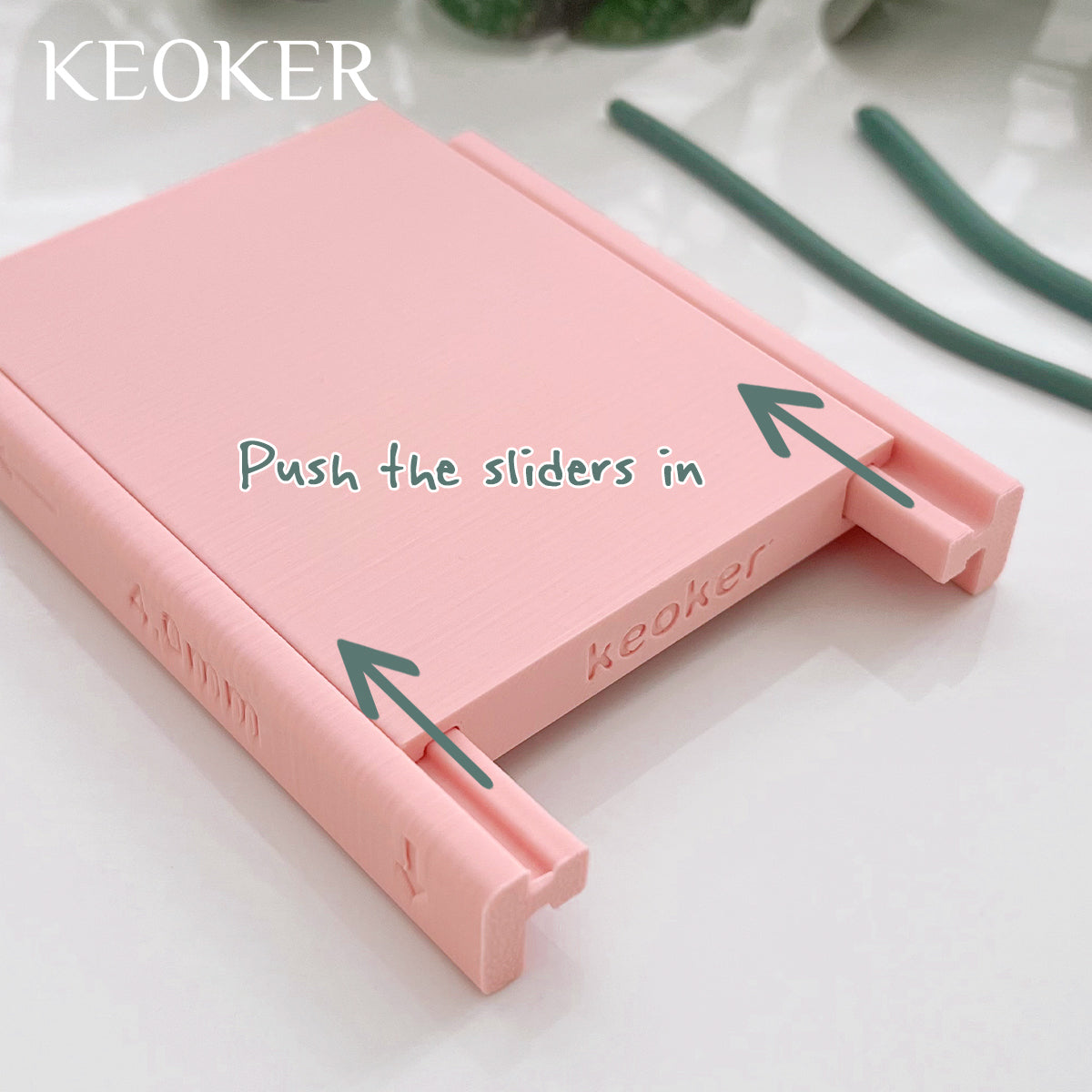 KEOKER clay tube hoop roller guide