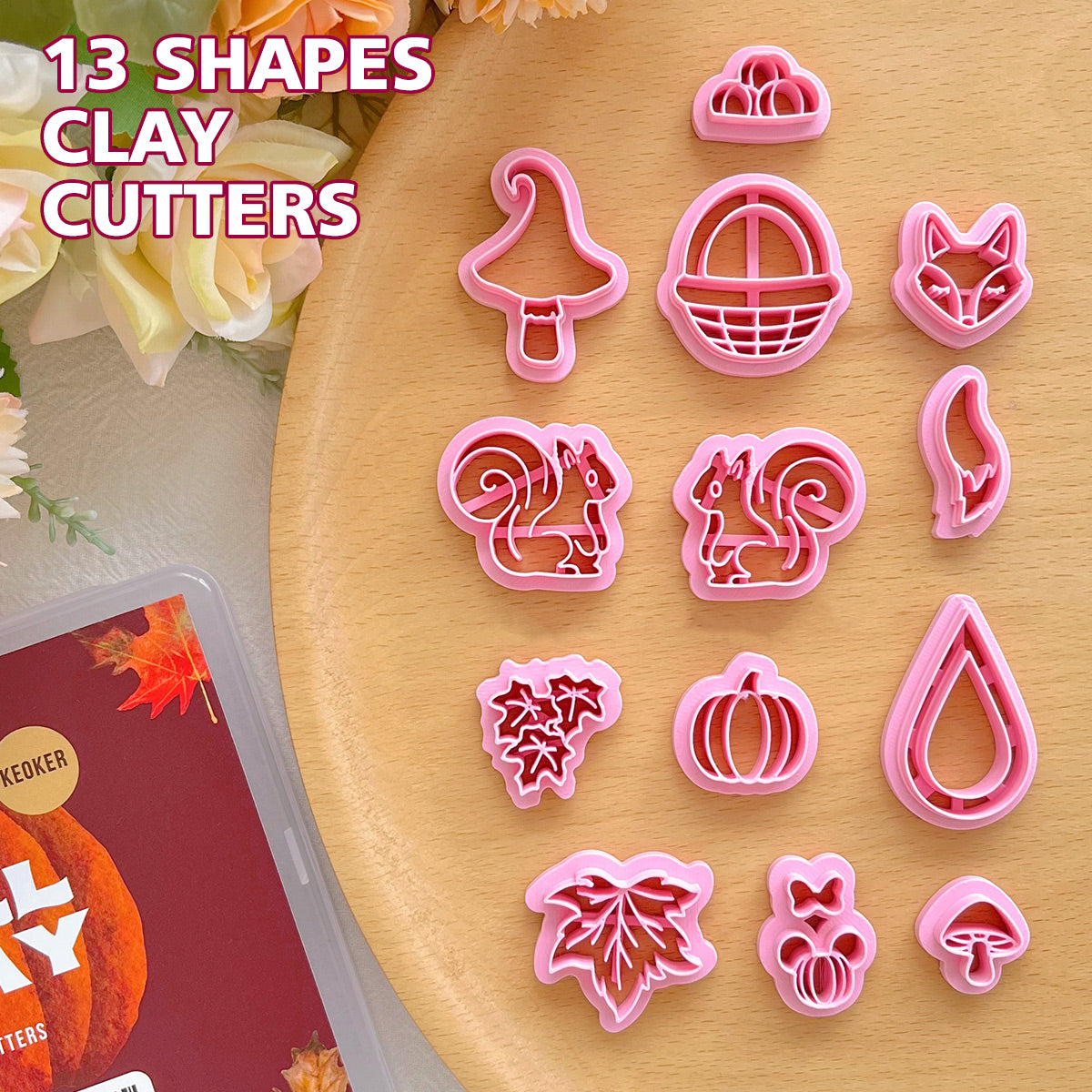 KEOKER Fall Polymer Clay Cutters