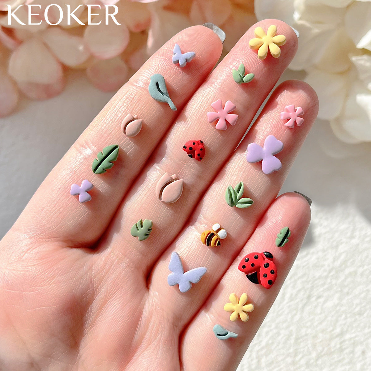 KEOKER Spring Mini Polymer Clay Cutters