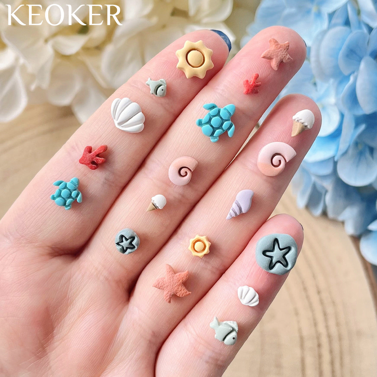 KEOKER Summer Polymer Clay Cutters
