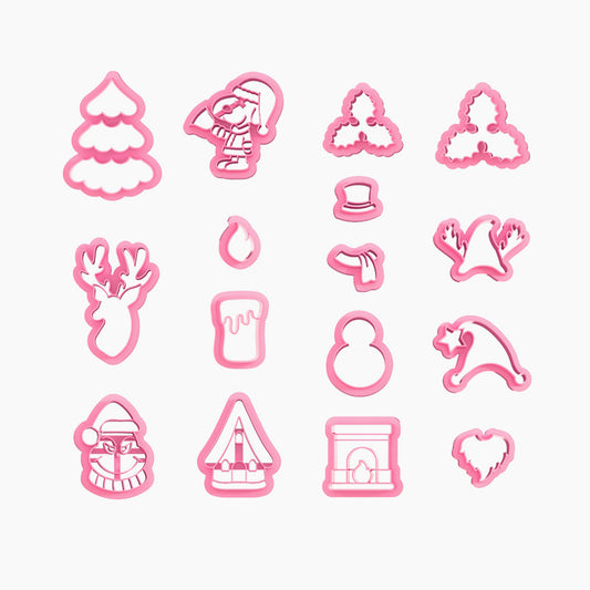 KEOKER Christmas Clay Cutters