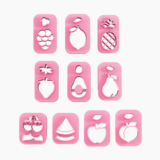 KEOKER Fruit Polymer Clay Cutters
