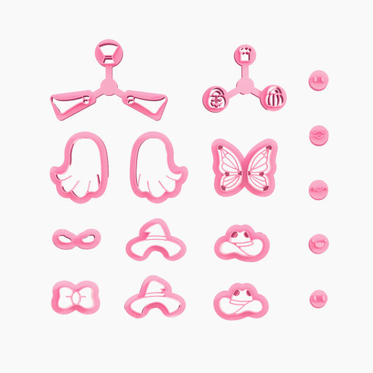 KEOKER Cute Ghost Clay Cutters