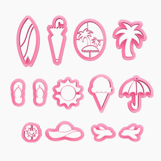 KEOKER Summer Polymer Clay Cutters