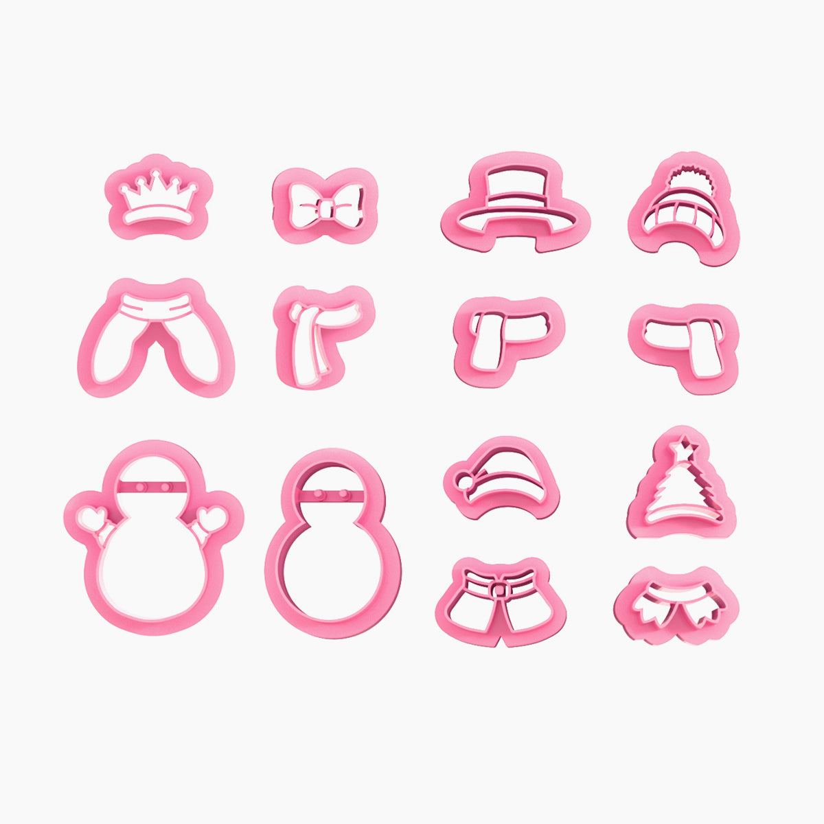 KEOKER Christmas Snowman Polymer Clay Cutters