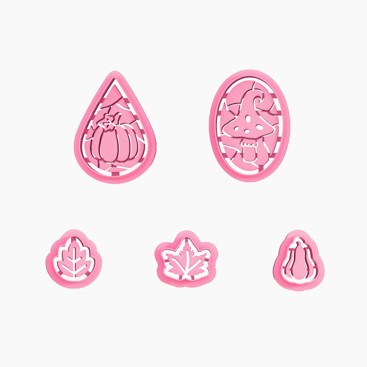 KEOKER Enamel Style Fall Polymer Clay Cutters