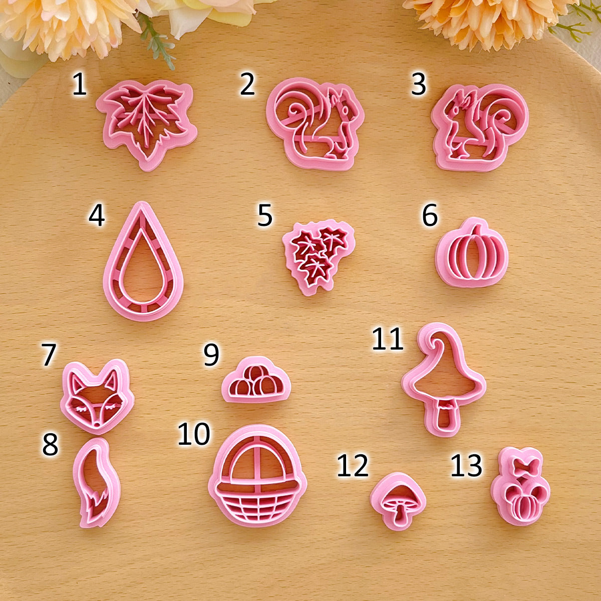 KEOKER Fall Polymer Clay Cutters