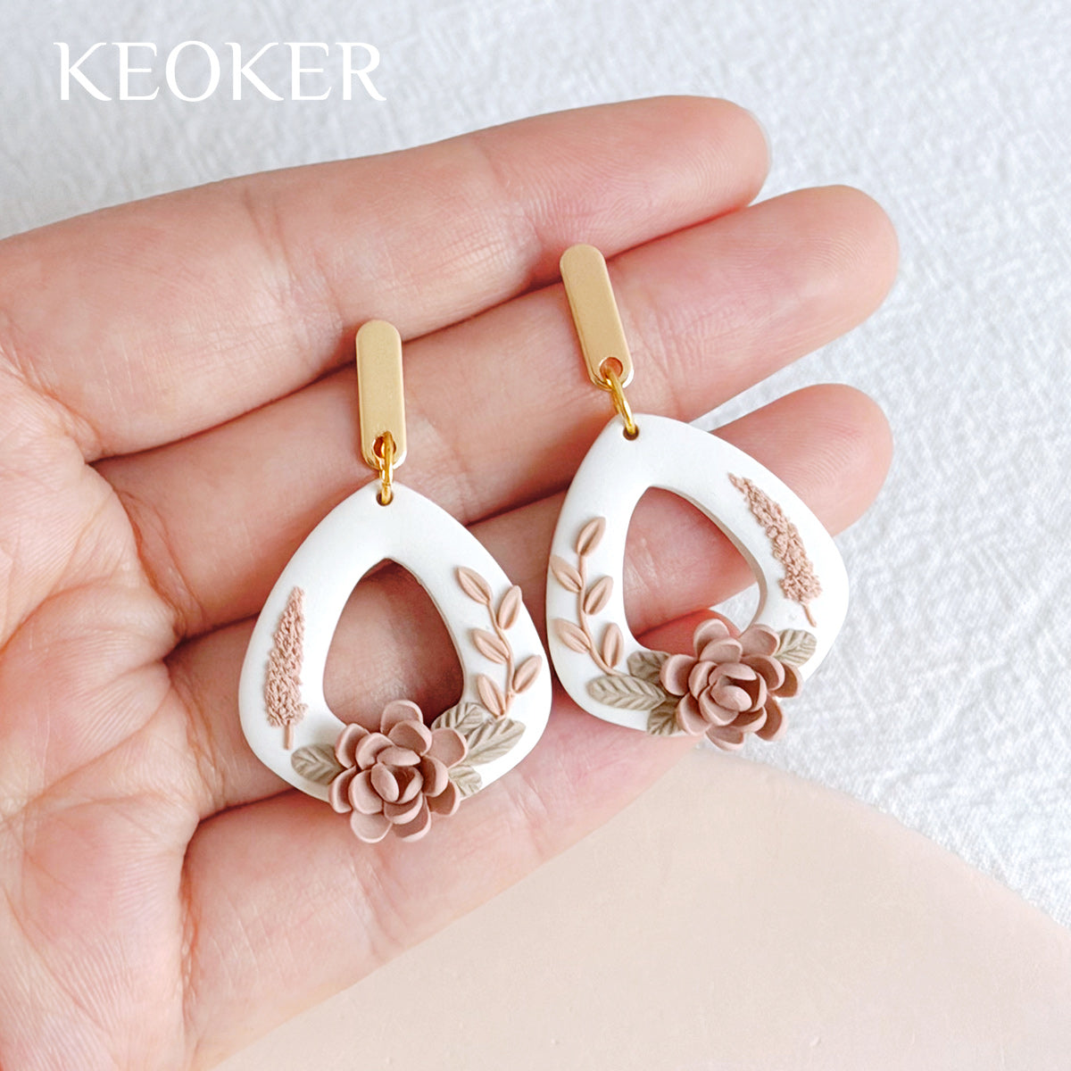 KEOKER 14K Gold Filled Stainless Steel Bar Earring Post (10PCS)