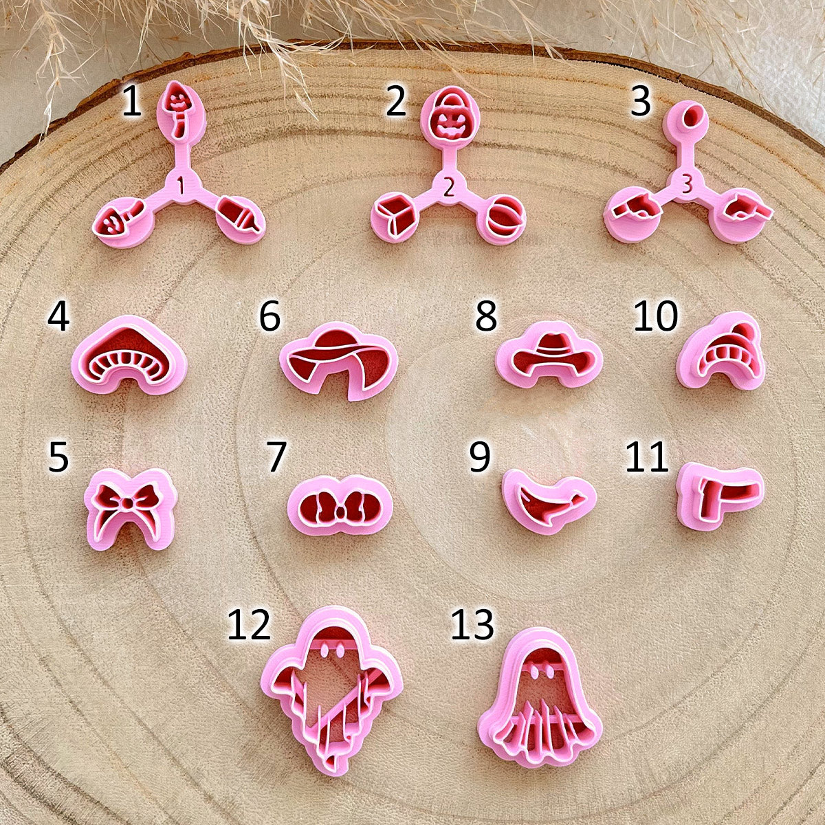 KEOKER Halloween Ghost Polymer Clay Cutters