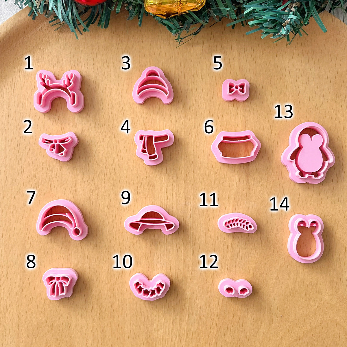 KEOKER Christmas Penguin Polymer Clay Cutters