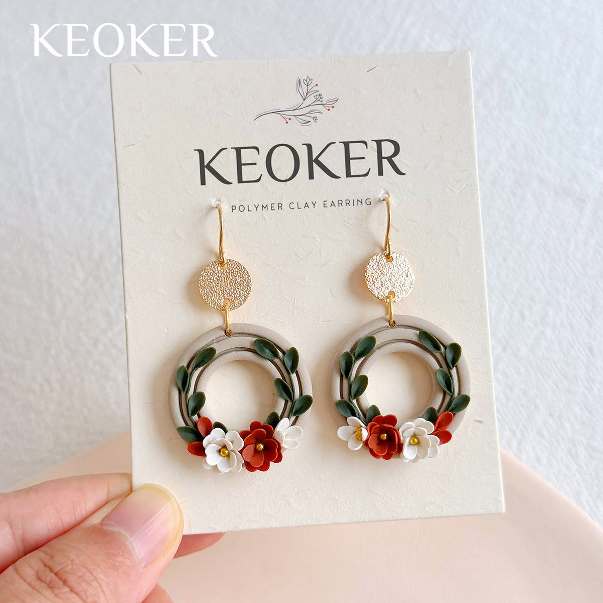 KEOKER 14K Gold Filled Disc Connectors (20PCS)