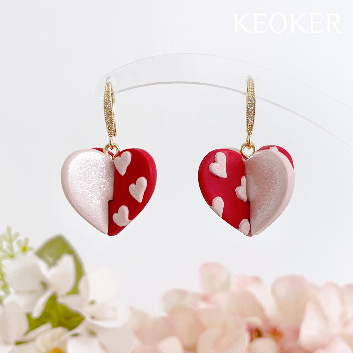 KEOKER Valentines Day Clay Cutters