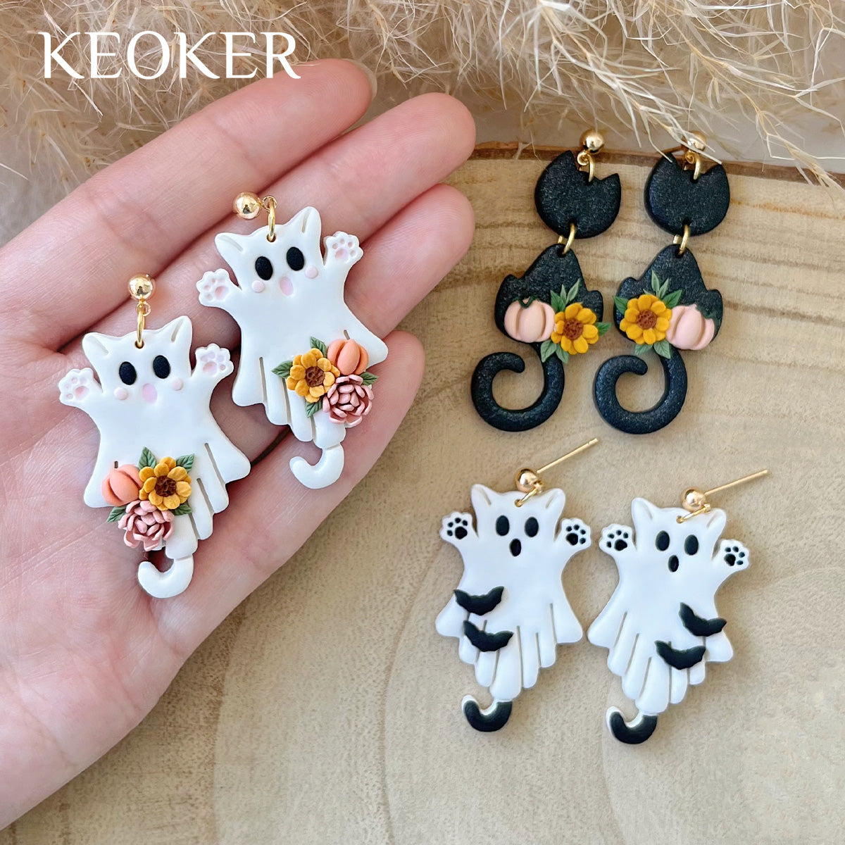 KEOKER Halloween Polymer Clay Cutters