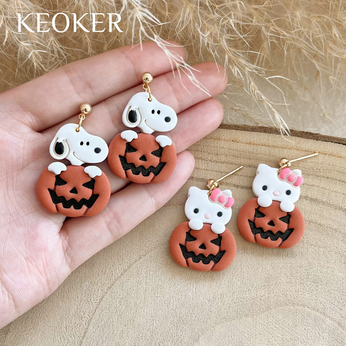 KEOKER Halloween Polymer Clay Cutters