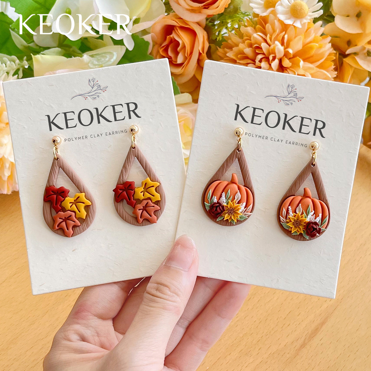 KEOKER Fall Polymer Clay Cutters