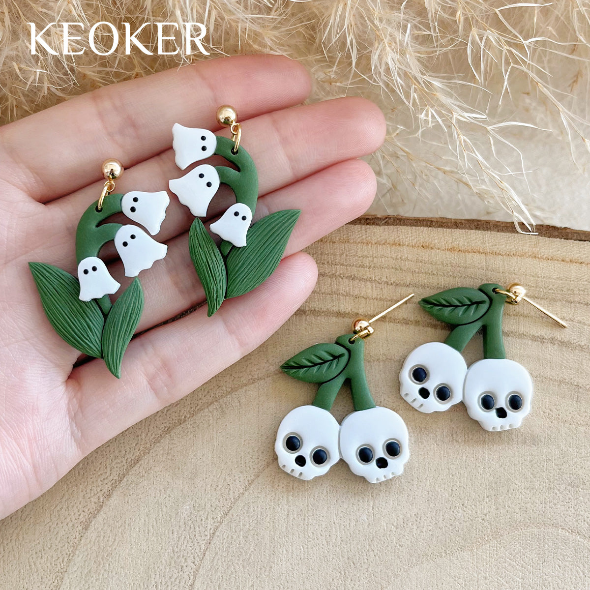 KEOKER Halloween Polymer Clay Cutters