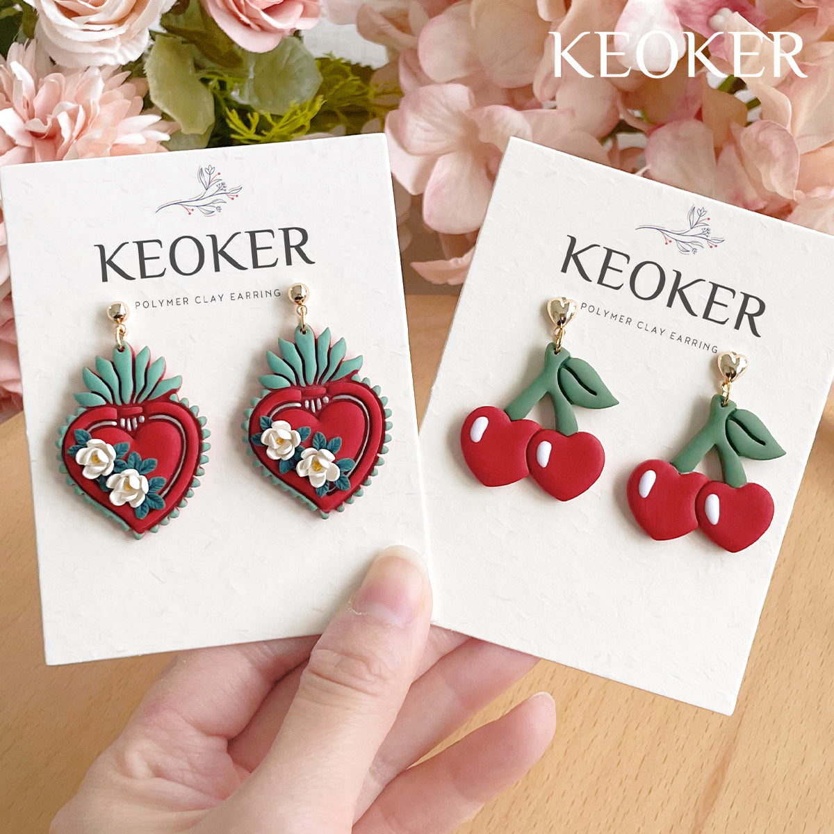 KEOKER Valentines Day Clay Cutters