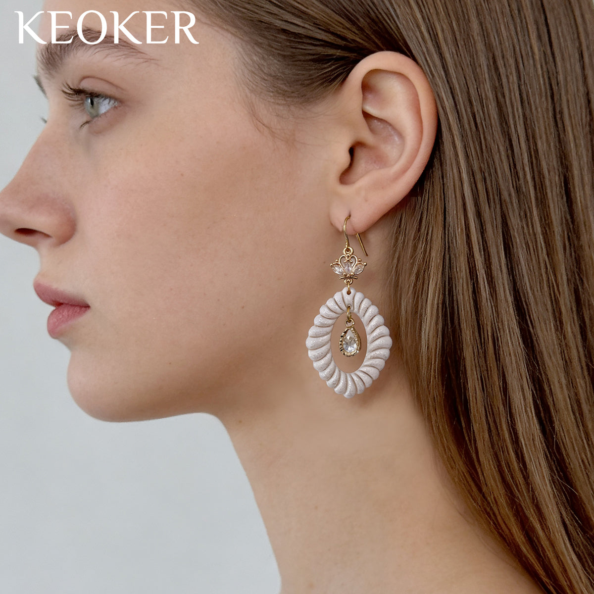 KEOKER Scalloped Drop Polymer Clay Cutters