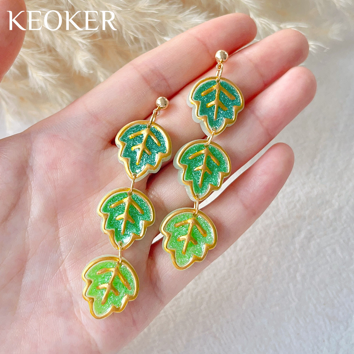 KEOKER Enamel Style Fall Polymer Clay Cutters