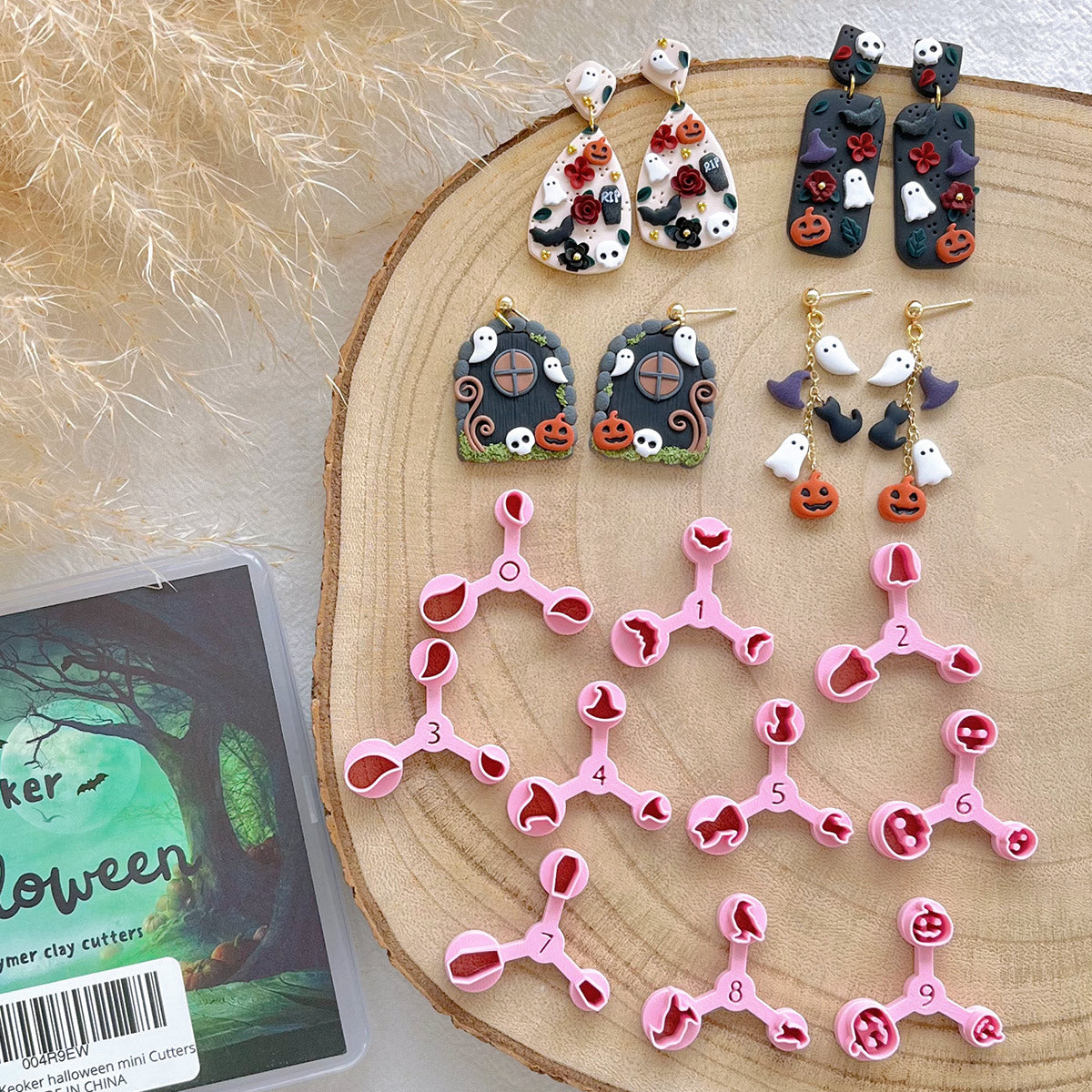 Keoker Mini Halloween Polymer Clay Cutters