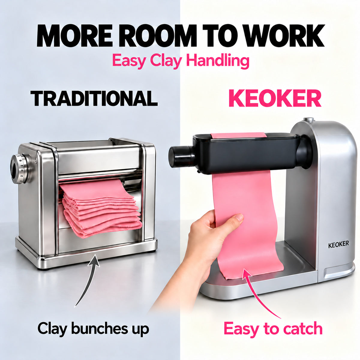 KEOKER Electric Polymer Clay Press Machine