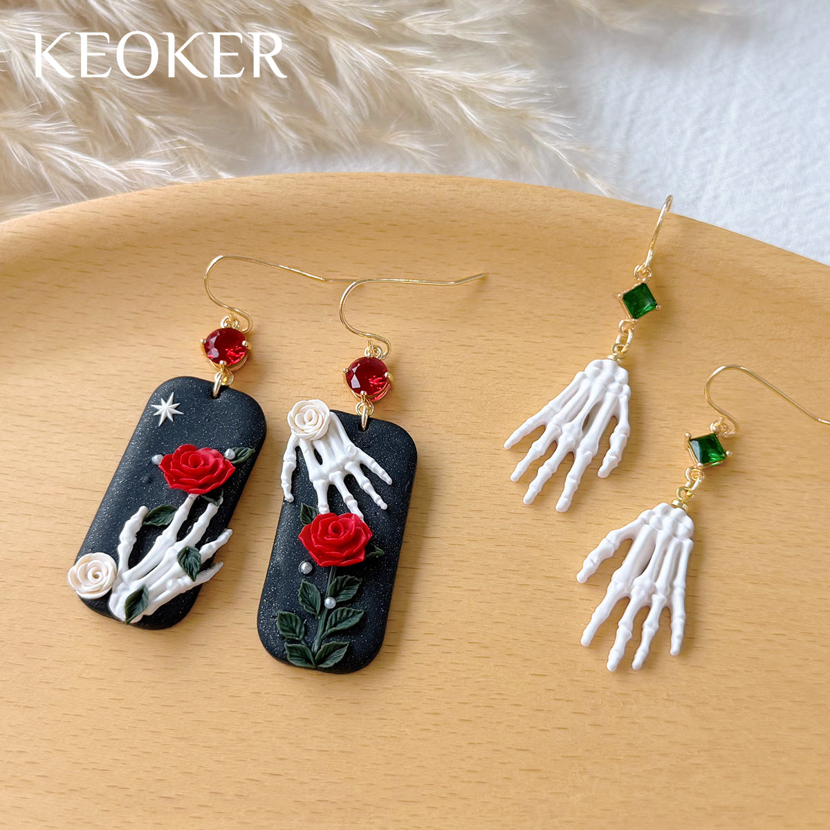 KEOKER Halloween Polymer Clay Molds