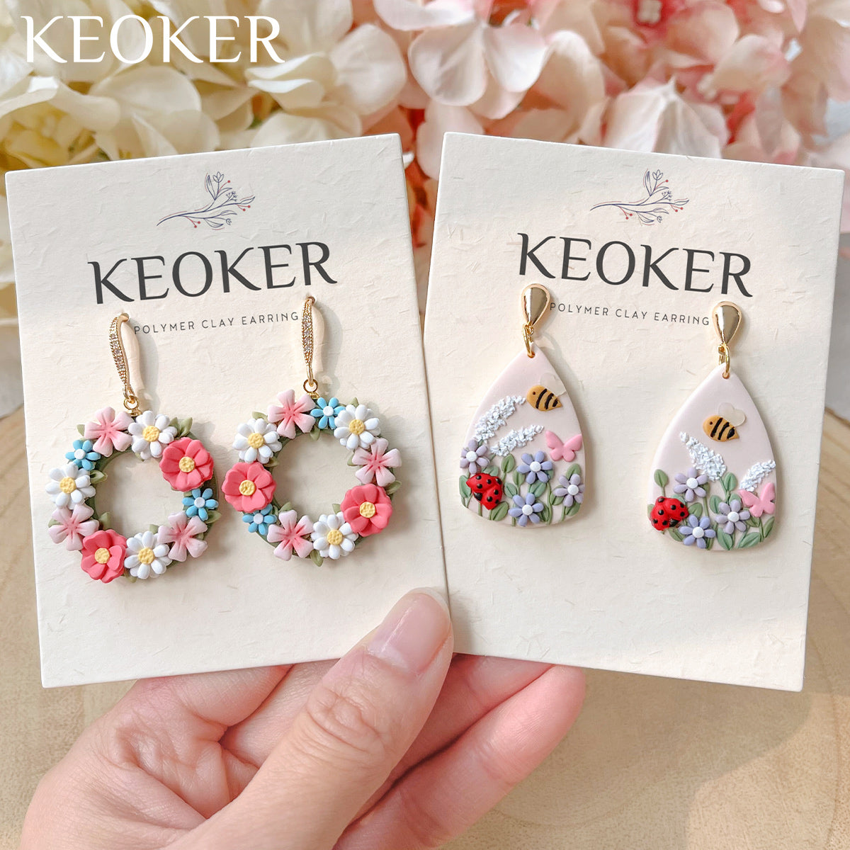 KEOKER Spring Mini Polymer Clay Cutters