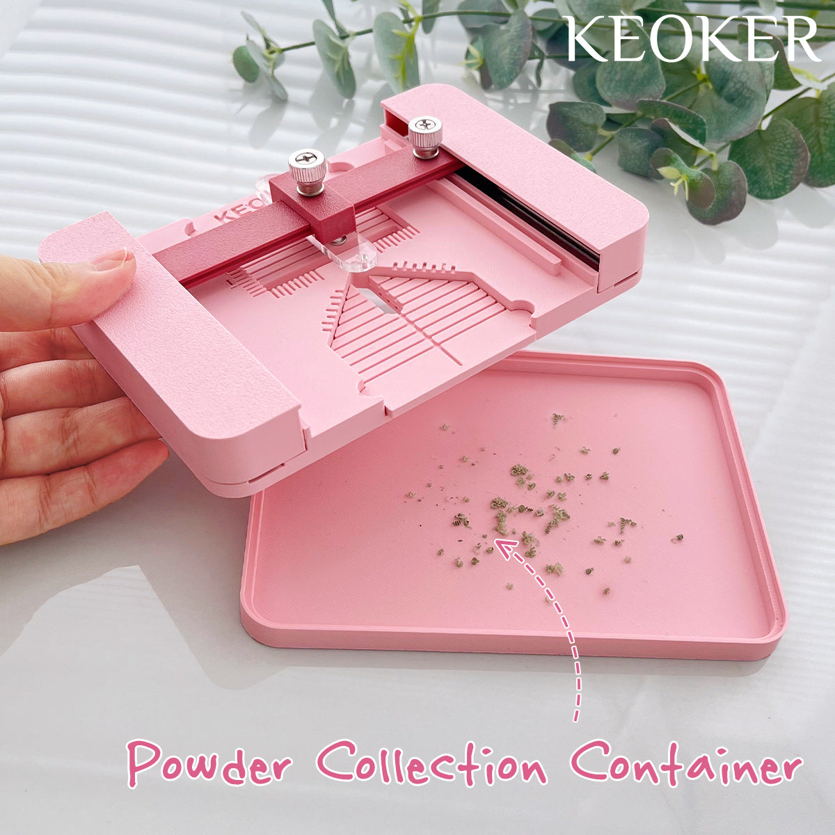 KEOKER Polymer Clay Earring Hole Drill Guide